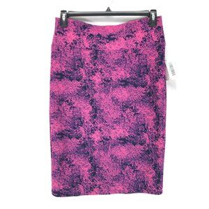 NEW LuLaRoe Cassie Pencil Skirt Women's Large Stretch Knit Career Summer Casual